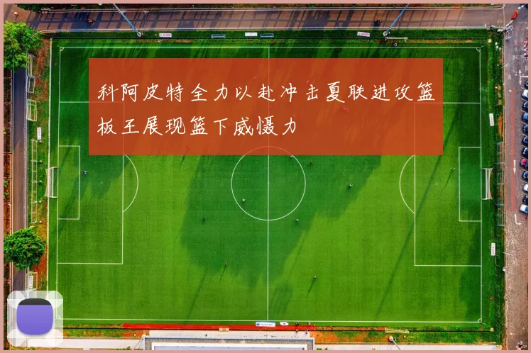 科阿皮特全力以赴冲击夏联进攻篮板王展现篮下威慑力